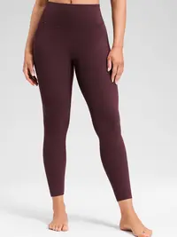 CRZ YOGA Secretsculpt Minor No Front Seam Leggings 25" - Softretch High Waisted Womens Yoga Pants Buttery Soft Booty Lifting
