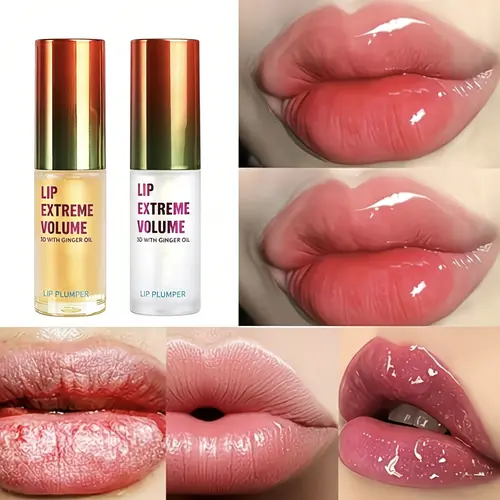 Instant Plumping Lipsticks, Daily Lip Essence, Long-Lasting Plumping Lip Serum, Night Moisturizing LipEssence, Transparent Moisturizing Lip Oil,Naturally Nourishing Lips,  Instant Plumping And Smoothing Lip Lines - Vibrant Gloss