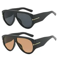 〖Summer Vibes〗1/2 PCS Retro Oversized Aviator Sunglasses for Women Men 70s Style UV400 Protection Luxury Thick Frame Fashion Shades