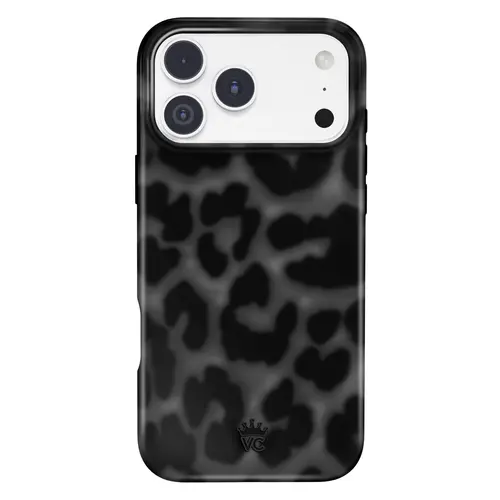 Velvet Caviar It Girl Black Leopard iPhone Casing, Smartphone-Cellphone Protector Accessory
