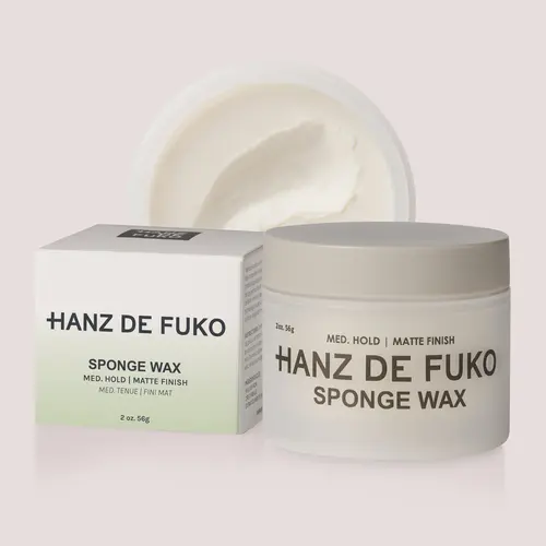 SPONGE WAX: Hair Styler - Medium Hold, Matte Finish
