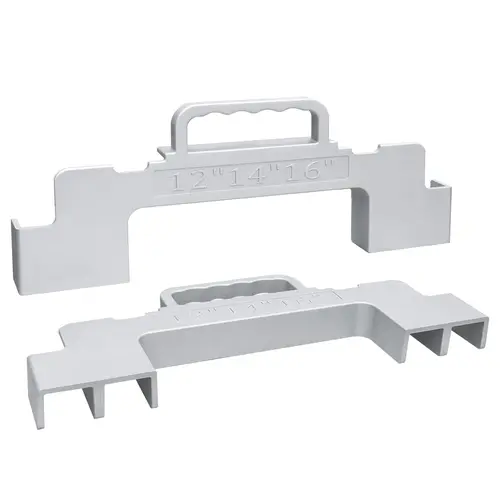 Fast & Accurate Stud Layout Tool - 12"/14"/16" Aluminum Framing Tools, Essential Spacer Tool for Carpentry & Construction Projects.