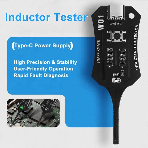GJANSH Electromagnetic Induction Inductor Tester - Quickly Check Motherboard Inductor Health, Portable & Accurate Diagnostic Tool,toolupgrade