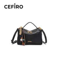 CEFIRO Uluh Bag with Guard - Stylish Handbag with Gold Hardware and Adjustable Strap for Everyday Use