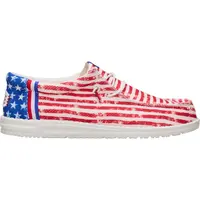HEYDUDE Wally Americana Mesh - Comfortable Slip on Shoes