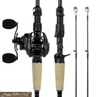 【Back to School】KastKing Spartacus II Plus Fishing Rod Combo, Sensitive IM6 Graphite, Twin-Tip with Extra Backup Tip, Smooth Casting Guides SummerVibes