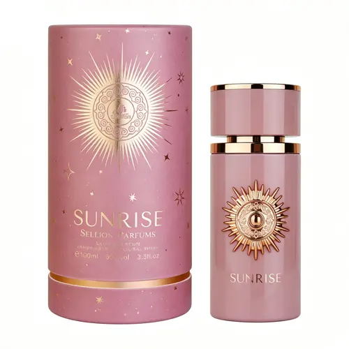 Sellion Sunrise Eau De Parfum (EDP) Spray for Adult Women - 100ml (3-3.9 Fl Oz) Full-Size Oriental Creamy Vanilla Scent, Aromatic Feminine Fragrance, Single Bottle Ideal Gift for Her,sohochic