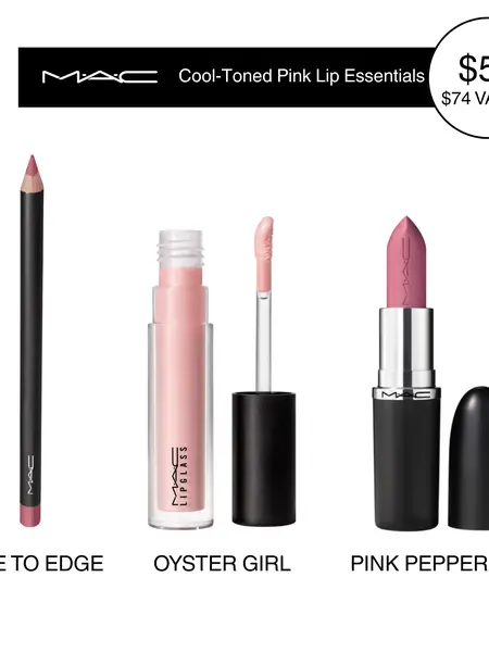 MAC Cool-Toned Soft Pink Lip Trio