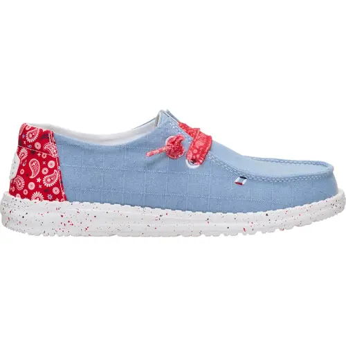 HEYDUDE Wendy Americana Paisley - Comfortable Slip on Shoes