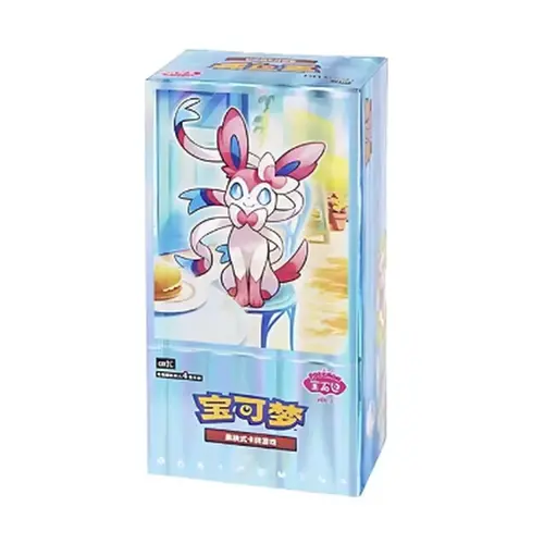 Pokemon Chinese Gem Vol 2 Eevee Booster Box with shrink wrap