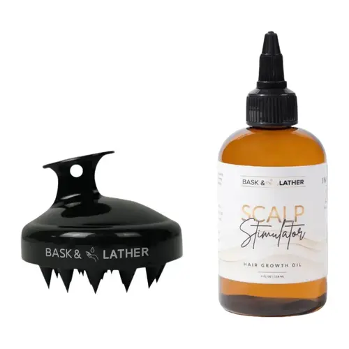 Mother's Day Bundle | Scalp Stimulating Hair Growth Oil & Free Scalp Massager