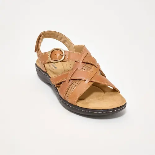 Clarks Collection Leather Sandals -Laurieann Mae