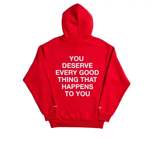 Comfrt x WNRS Good Things Hoodie - Red