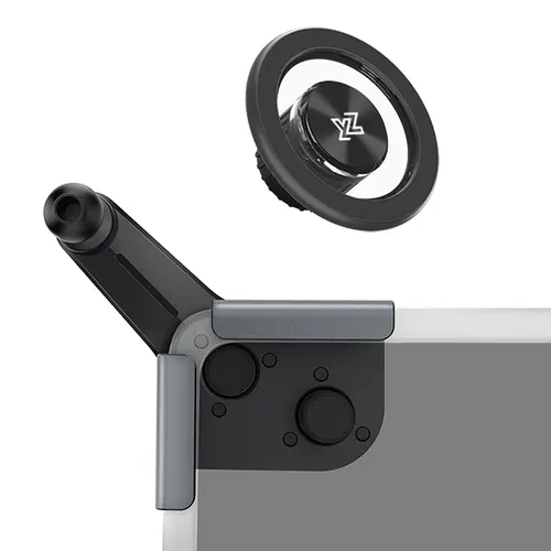 YONZEE Dual-Screw Magnetic Phone Mount for Tesla Model 3/Y/S/X & Cybertruck, Including Model Y Juniper & Model 3 Highland, 10-15mm Screen Clamp, Strong Magnetic Hold, 360° Rotation toolupgrade