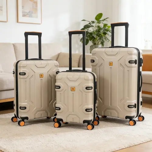 3-Piece Hard Luggage Sets (20/26/30 in) | Durable ABS Luggage with Double Handles, TSA Lock, 360° Silent Spinner Wheels, Expandable Wet-Dry Separated Interior for Travel, Business Trips