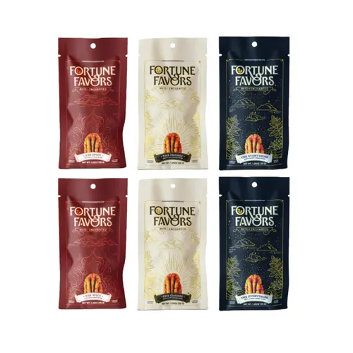 Fortune Favors Candied Pecans - 1.25oz 6-Pack Bundle