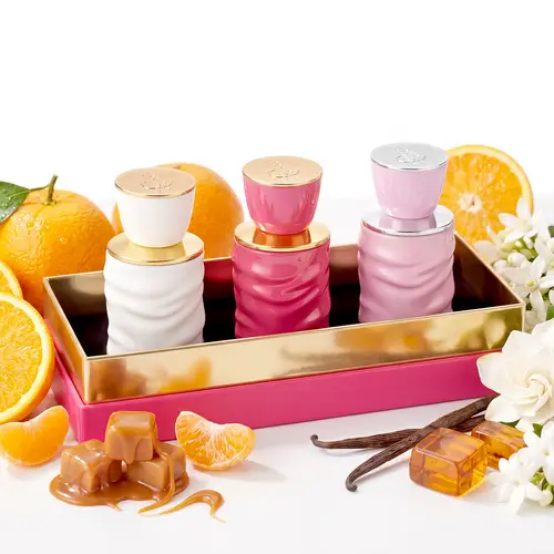 Elysian Fields Set | Includes 3 luxury women's perfumes | Gourmand & Floral & Fruity | 3*30ml | Longlasting perfume for women Summervibes summerwins Fragrance Ensemble Carefully Picked Scents