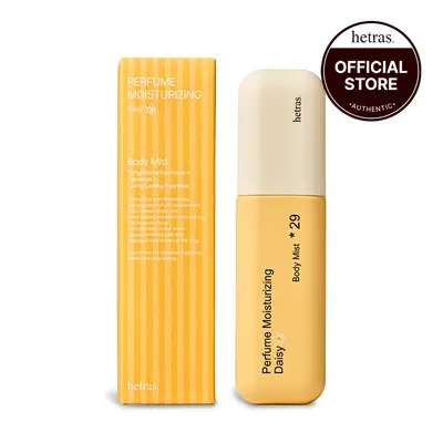 [hetras] Perfume Body Mist | Moisturizing Niacinamide Body Spray | Body Glow, Smooth Skin | for Texture & Uneven Skin tone | Instantly refreshes your skin | Korean Skincare, 4.06 Fl.Oz