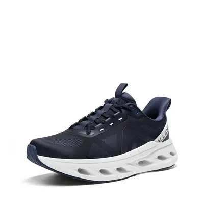 ALLSWIFIT Men's Slip On Walking Shoes Cushioning Hands Free Non-Slip Arch Support Breathable Lightweight Comfortable Workout Tennis Running Gym Fashion Sneakers