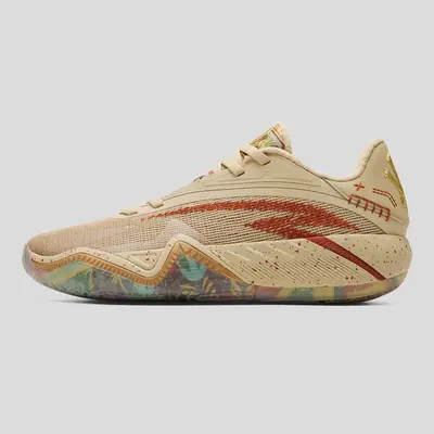 ANTA MEN KAI 3 Mastery Basketball Shoes Desert Pyramids Anti-Slip Rebound Sports Shoes Indoor Court Outdoor Court Team Practice Game Day Hoop Shoes Fall Training Kyrie Irving