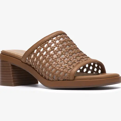 Clarks Collection Leather Heeled Sandals-Jaylan Slide