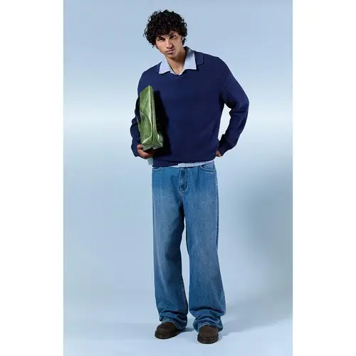Pacsun Men's Blake Extreme Baggy Jeans Lighter Blue