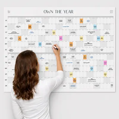 2026-2027 Midyear/Academic Own The Year Calendar