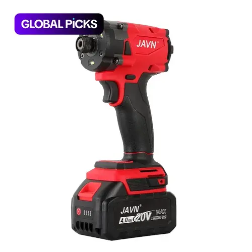JAVN 20V Electric Mini Drill Screwdriver, 300N.m Heavy-Duty Impact Driver, Cordless High Torque Rechargeable Drill, Cordless Household Power Tool, Men's Gift, Woodworking, Renovation, DIY #GLOBAL PICKS