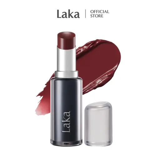 [Laka] Devil Lip — Lightweight, Creamy, Vivid Color Payoff Lipstick with Chic Muted Shades