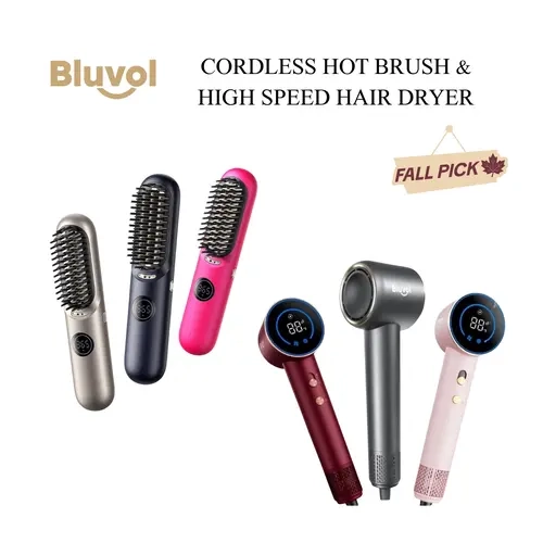 【FALL PICK】Bluvol Quick Drying & Smooth Hair Combo Set