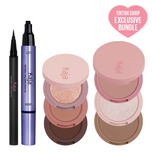 Kaja 3-in-1 Full Face Bundle | Play Bento & Beauty Bento & Wink Stamp Eyeliner