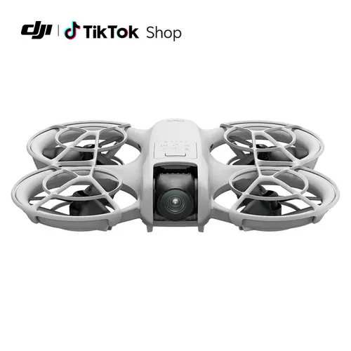 DJI Neo, Mini Drone with 4K UHD Camera for Adults, 135g Self Flying Drone that Follows You, Palm Takeoff, Subject Tracking, QuickShots, Stabilized Video, Built-In Propeller Guard (Controller-Free)