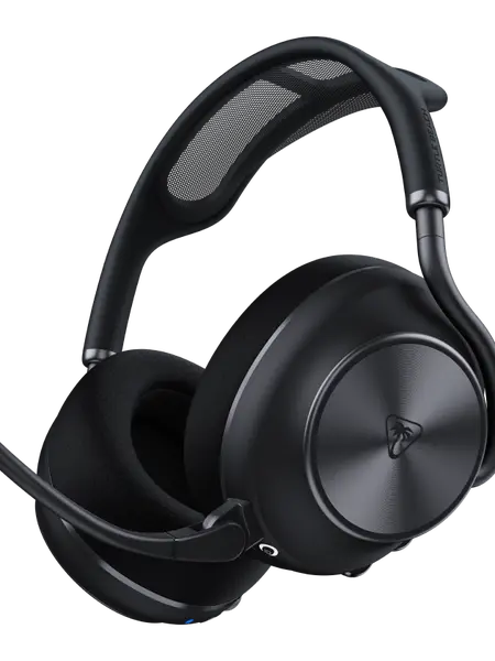 Turtle Beach Stealth Pro II Wireless Gaming Headset for Gaming, Xbox, PlayStation & PC - Multi-Platform, Active Noise Cancellation, Certified High-Resolution Wireless Audio, CrossPlay 2.0, 60mm Eclipse Dual Drivers, Flip-to-Mute, Memory Foam