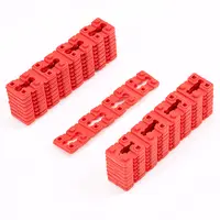 GJAHSH 48 PCS Outlet Spacers for Electrical Box, Non-Conductive Receptacle Spacers for Fixing Loose or Recessed Outlets, Stackable Plastic Socket Shims for Switch Alignment and Leveling (12 Strips) fathersdaygift toolupgrade
