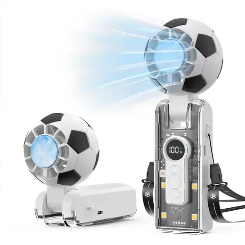 Mini Folding Portable Fan - 5-Speed Multifunctional USB Rechargeable Handheld Device, Stay Cool Cooling Solutions with Hands-Free Use for Outdoor Activities, Travel