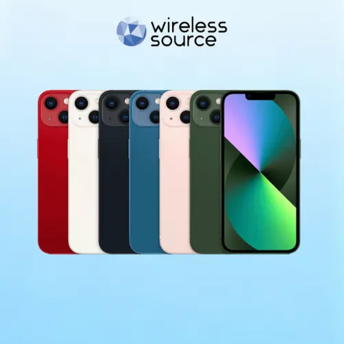 Refurbished iPhone 13 (Unlocked)-Acceptable Condition with 1 Year Warranty