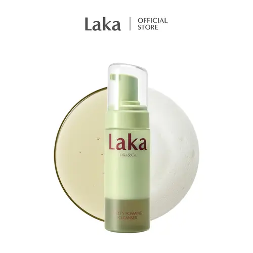 [Laka] Melty Foaming Cleanser — Soft Bubble Melty PDRN Oil Foam Cleanser with Hyaluronic Acid