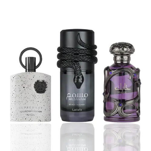 Habik Men + Supremacy Collector's Edition + Musamam Black -- 3 piece bundle Fragrances And Perfumes Intense Fragrance