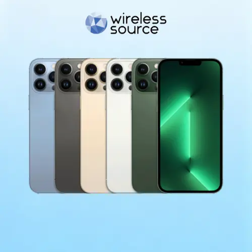 Refurbished iPhone 13 Pro Max (Unlocked)-Acceptable Condition with 1 Year Warranty A2484