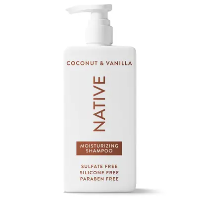 NATIVE Shampoo – Sulfate-Free, Silicone-Free – Daily Hair Cleanse