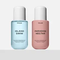 PHLUR Island Paradise Duo - Island Swim + Paradise Nectar Body Mist Set - Tropical Coconut & Tuberose Scents