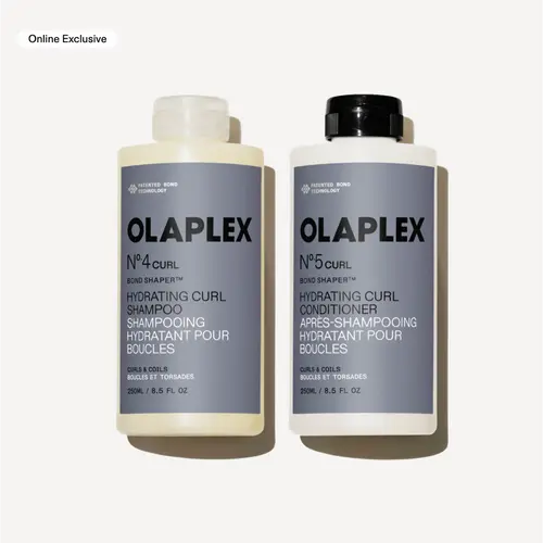 OLAPLEX Curl Hydrate + Define Set - A multi-action shampoo and conditioner set for stronger, defined, and more hydrated coils, curls, and waves in one use