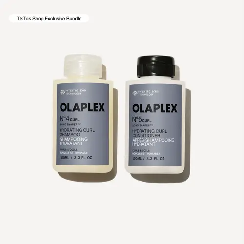 OLAPLEX Curl Hydrate + Define Trial Set - A multi-action shampoo and conditioner set for stronger, defined, and more hydrated coils, curls, and waves in one use