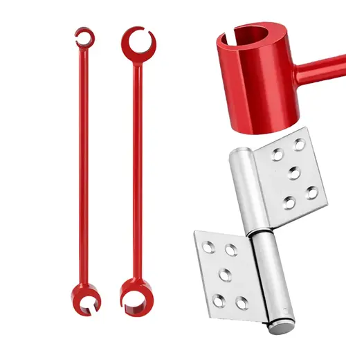 Door hinge adjustment tool, 0.55-0.75 inch / 0.90-0.98 inch, hinge bender, joint bender, hinge clearance adjustment wrench, hinge adjuster - door hinge bender, upgraded door hinge repair tool.