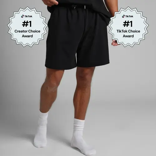 Comfrt | Luxe Terry Short | Men's Soft Micro French Terry Shorts Oversized Heavyweight Bottom