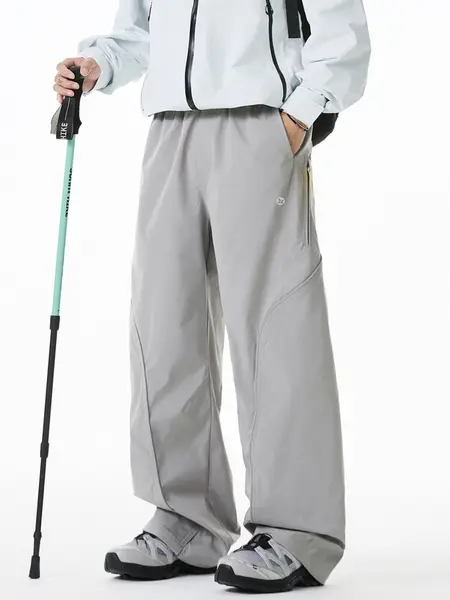 CAONAT Unisex Lightweight Water-Resistant Cargo Pants - Breathable Straight Fit Durable Hiking Pants, Comfy Dual-Sport Expandable Adventure Trousers for Outdoor Hiking & Casual Wear, Adventure Men's Pants