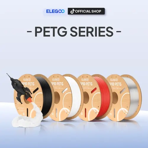 ELEGOO Rapid PETG Filament 1.75mm 1KG for 3D Printer, PETG/RAPID PETG tiktokshopbacktoschool,back to school,back to school haul,sohochic