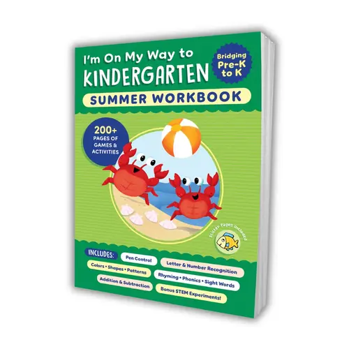 I'm On My Way to Kindergarten Summer Workbook: 200+ Pages of Games & Activities by Callisto Publishing