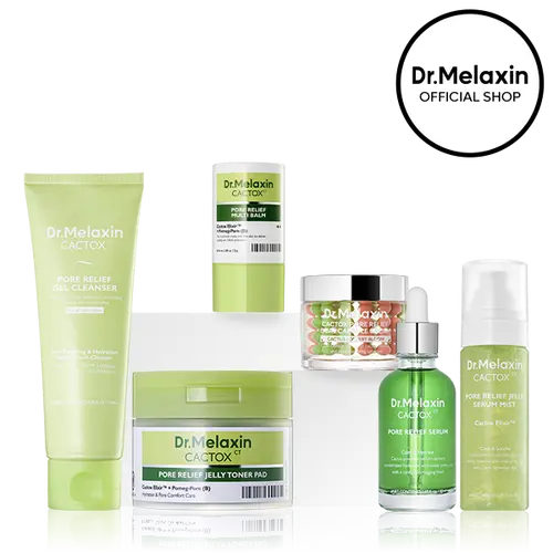 [Dr.Melaxin Official] Cactox 9-Layer Hydro Bomb Balm Set with Ice Chill Hydration & Deep Moisture for Glass Skin Repair