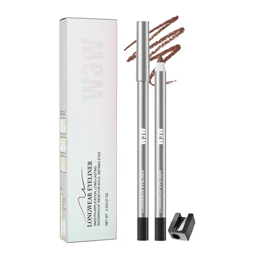 Waterproof Gel Eyeliner Pencil with Smooth Creamy Glide Texture, Smudge Resistant Eye Liner for Inner and Outer Eyelid Definition, Precision Winged Eye Makeup for Daily and Night Looks. #sohochic